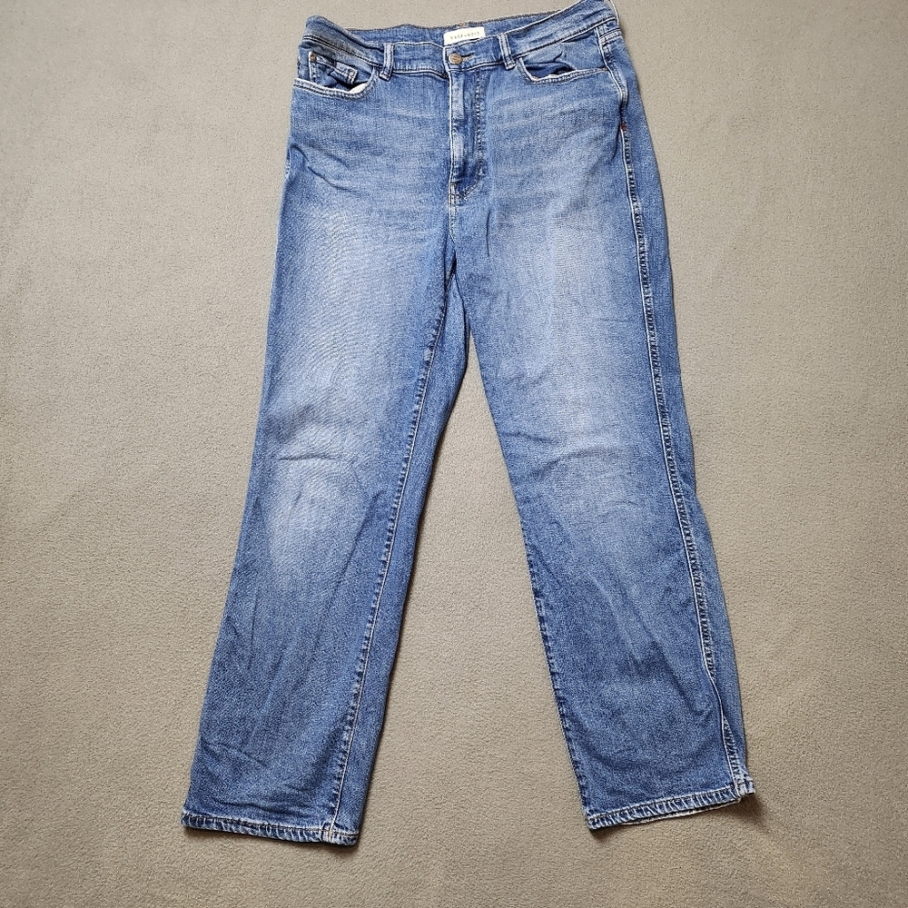 Warp + Weft ASE Aspen Pitkin Stretch Straight Jeans Medium Wash, size 31 / 12